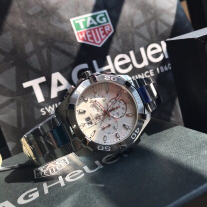 TAGHeuer Aquaracer Series Quartz Chronograph Men's Watch - Image 8