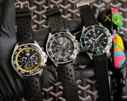 TAGHeuer Quartz Chronograph Multifunction Watch - Image 9