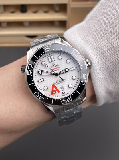 Omega Seamaster 300 White V4 Edition - Image 9