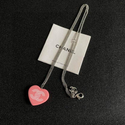 Chanel Love Double C Necklace - Image 7
