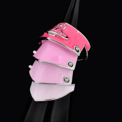 Vivienne Westwood lacquered four-section ring - Image 8