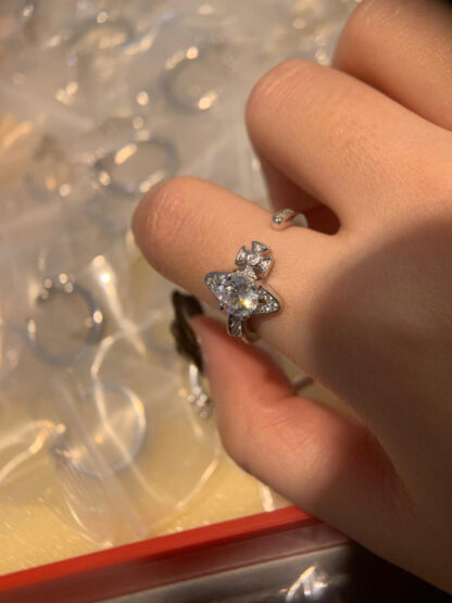 Vivienne Westwood Saturn diamond ring - Image 9