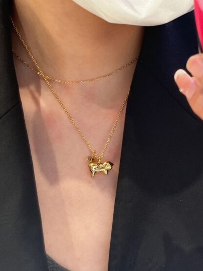 Vivienne Westwood pig necklace - Image 7
