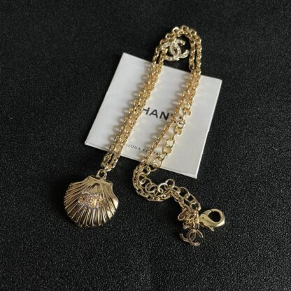 Chanel exquisite shell pendant versatile necklace - Image 7