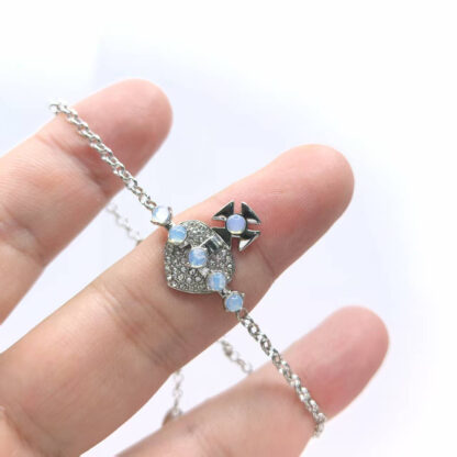Vivienne Westwood OONA Heart Pearl Saturn Bracelet Women - Image 7