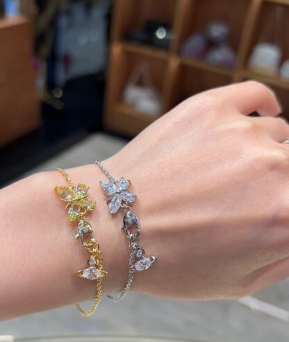 Vivienne Westwood Super Fairy Butterfly Bracelet - Image 9