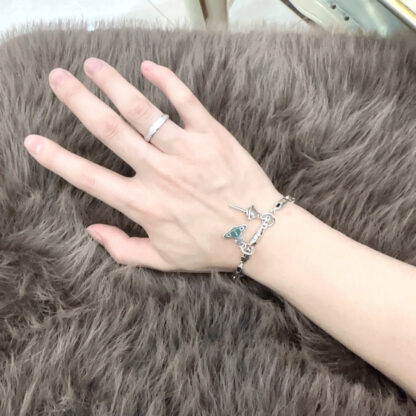 Vivienne Westwood Classic Large Saturn Bracelet Unisex - Image 9