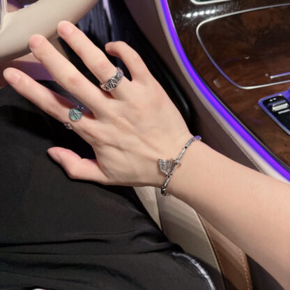 Vivienne Westwood Classic Large Saturn Bracelet Unisex - Image 9