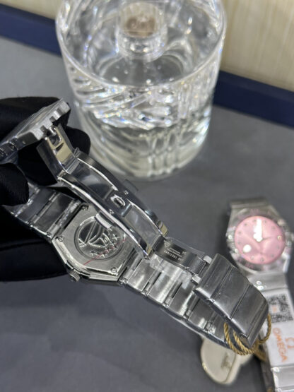 Omega Constellation Cherry Blossom Pink Ladies Watch - Image 9