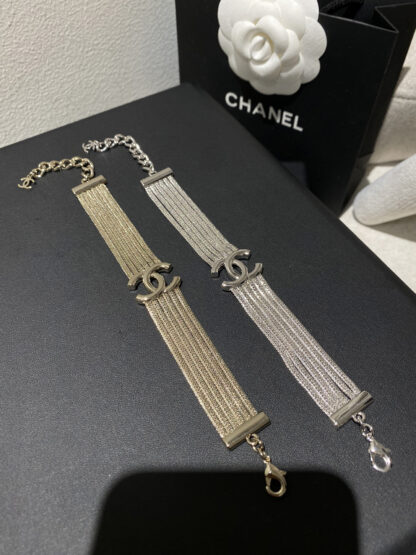 Chanel Six-layer Snake Bone Delicate Necklace - Image 8