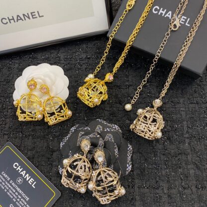 Chanel bird cage long necklace - Image 9