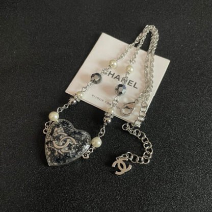 Chanel vintage letter necklace - Image 7
