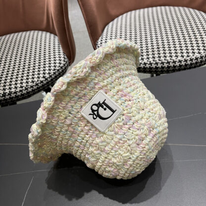 Dior colorful straw bucket hat - Image 11