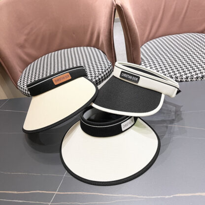 Dior hollow top sun hat - Image 11