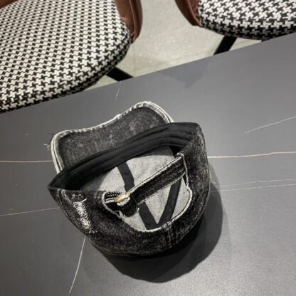 Louis Vuitton denim ripped baseball cap - Image 10