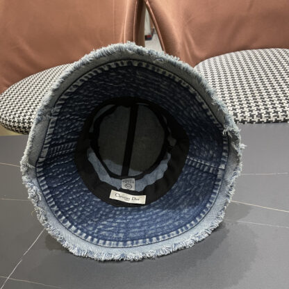Dior Denim Bucket Hat - Image 11