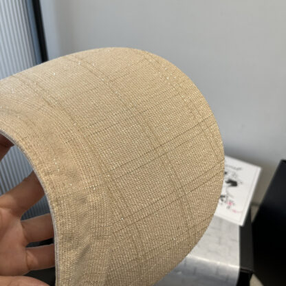 Dior hollow peaked cap sun visor headband - Image 11