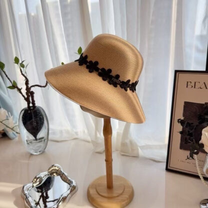 Fendi Fashion Wide Brim Straw Hat - Image 11