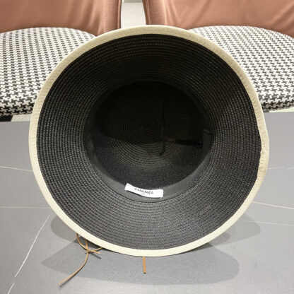 Prada summer high fashion sun protection straw hat - Image 10
