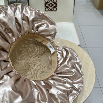 Celine color plastic sunscreen breathable sun hat - Image 9