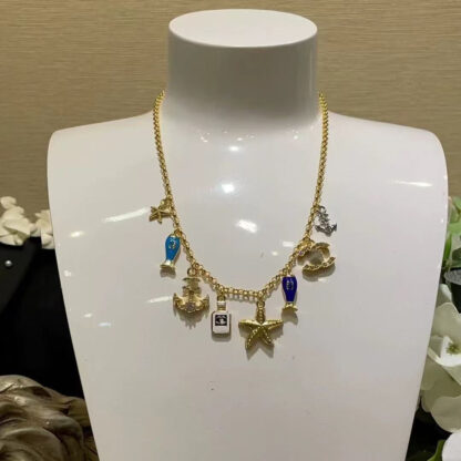 Chanel Ocean Series Multi-element Necklace - Image 7